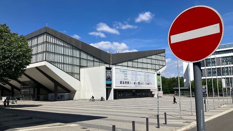 Das Streitobjekt: die Grugahalle in Essen