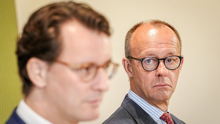 Hendrik Wüst und Friedrich Merz schließen eine Zusammenarbeit mit dem BSW auf Länderebene nicht grundsätzlich aus.