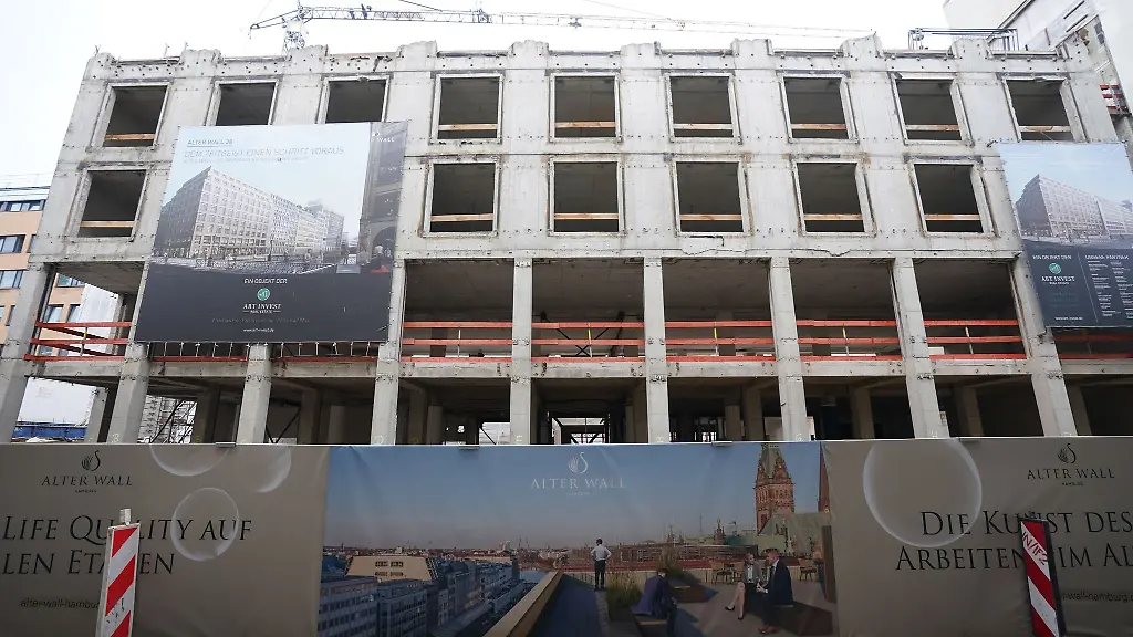 Die-Baustelle-des-zukuenftigen-Haus-der-Buergerschaft-in-der-Hamburger-Innenstadt