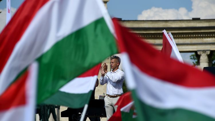 Péter Magyar hat erst in diesem Jahr die Fidesz-Partei verlassen und trat der Partei Tisza bei, der Partei für Respekt und Freiheit, die 2021 gegründet wurde.