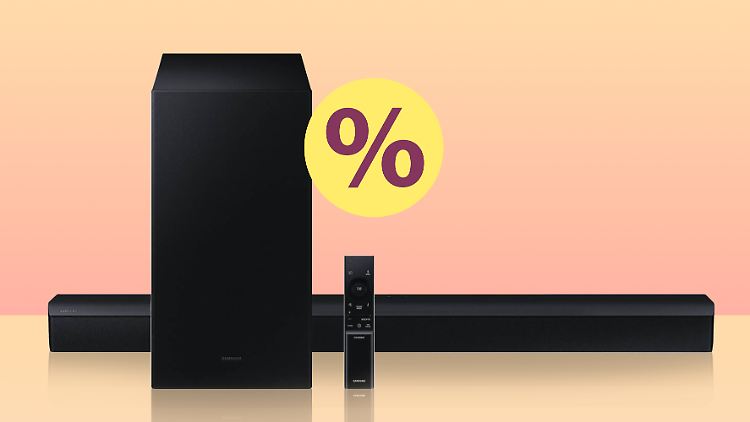 Bei Ebay gibt es eine Samsung-Soundbar für 117 Euro im Angebot.