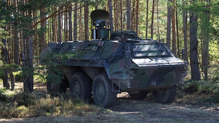 Bislang hat Deutschland der Ukraine keine Fuchs-Panzer geliefert.