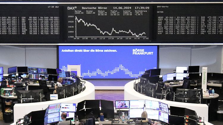 Die Stimmung an der Frankfurter Börse ist getrübt.