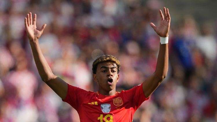 Spaniens Jung-Talent Lamine Yamal könnte für Ärger sorgen.