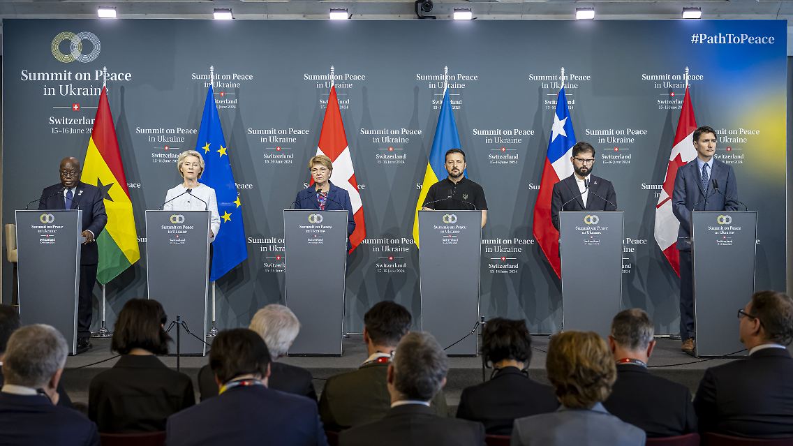 Mit der Pressekonferenz endet der Gipfel.