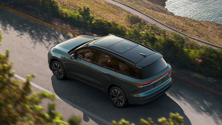 Nio bringt sein großes SUV EL8 nach Deutschland.