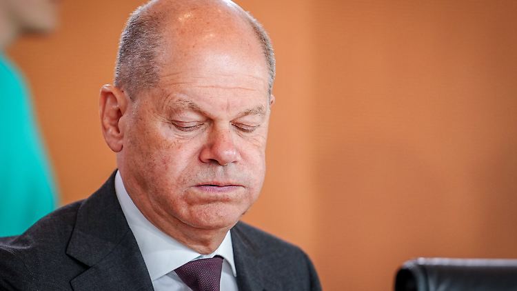 Dicke Luft in der SPD: Kanzler Scholz steht unter Druck.
