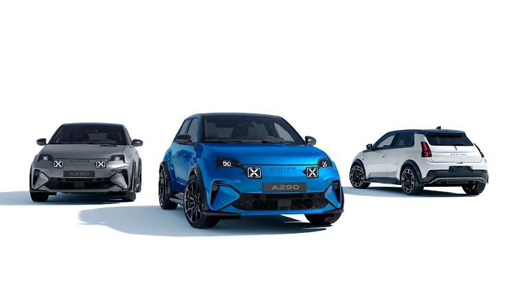 Außer in Matte Tornado Grey, Vision Blue und Nival White wird der neue A290 auch noch in Deep Black angeboten.