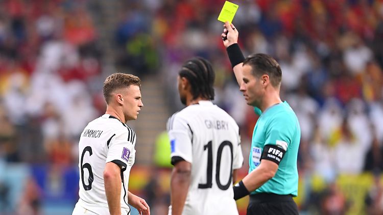 Danny Makkelie pfiff das DFB-Spiel gegen Spanien bei der WM in Katar.