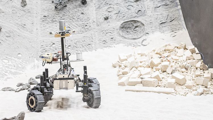 Das DFKI beschäftigt sich unter anderem mit der Roboter getriebenen Exploration des Weltraums.