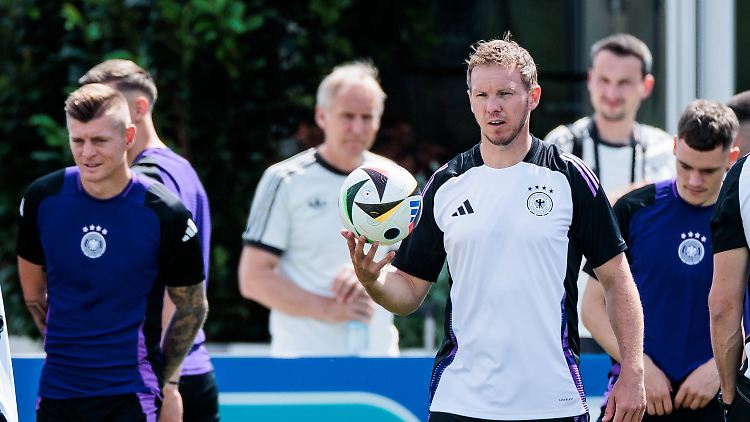 Nagelsmann und sein Leader haben einen Plan für die Partie gegen Ungarn.
