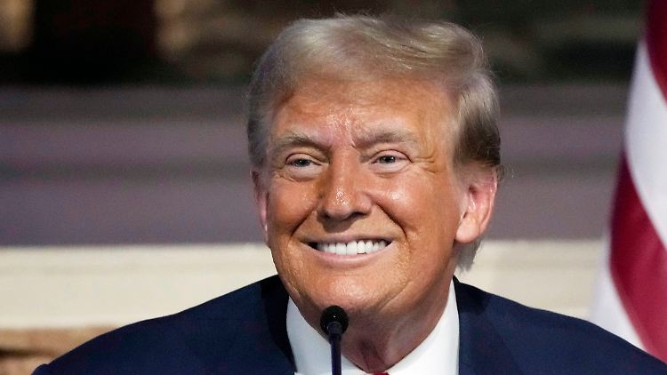 Umworben von vielen Republikanern: Donald Trump.