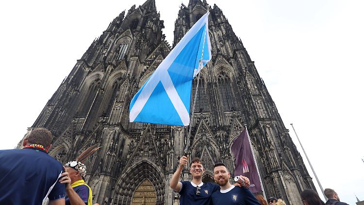 Die Schotten bevölkern Köln.