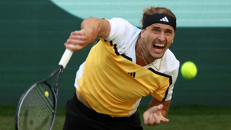 Für Zverev läuft es in Halle rund.