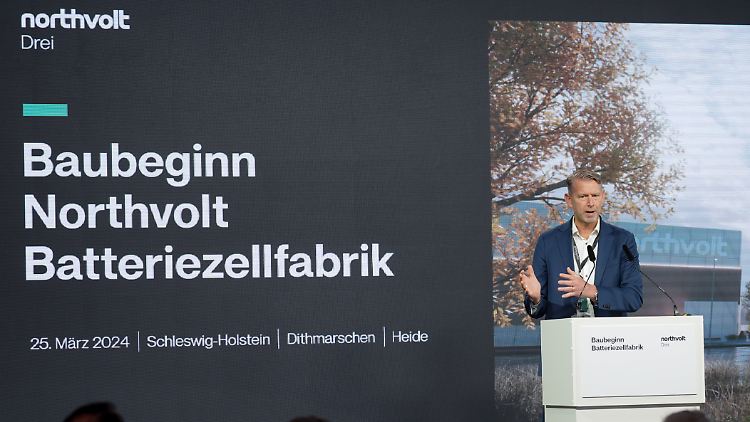 Auch in Schleswig-Holstein baut Northvolt eine große Batterie-Fabrik.