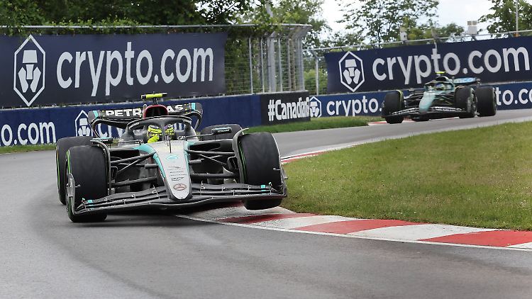 Stimmt alles am Wagen von Lewis Hamilton?