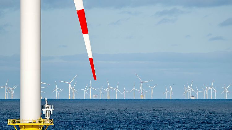 Ende vergangenen Jahres waren laut EnBW in der Nordsee Windräder mit einer Leistung von insgesamt knapp 8500 Megawatt installiert.