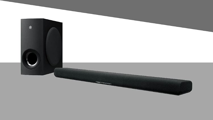 Jetzt im Angebot bei Media Markt: die Soundbar Yamaha SR-B40A mit Subwoofer.