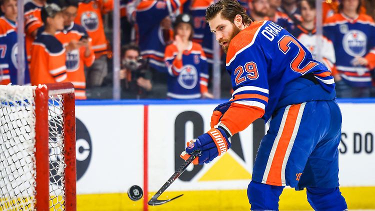 Noch kein Tor, aber Vorlagen steuerte Leon Draisaitl in den Finals bereits bei.