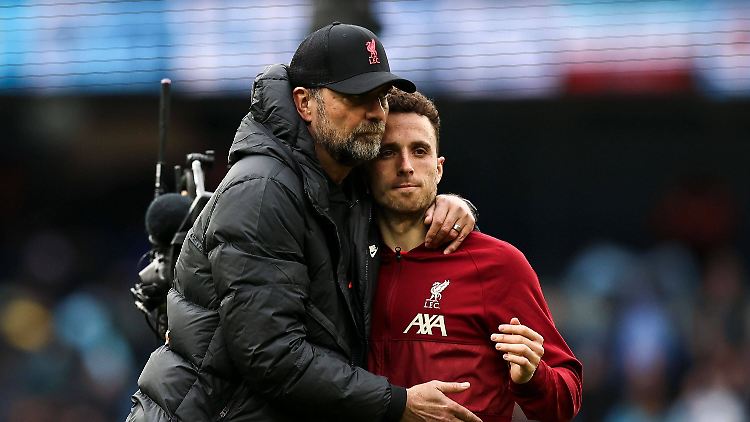 Einst zusammen erfolgreich beim FC Liverpool: Klopp und Jota.