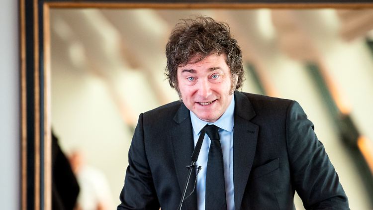 Ein Charismatiker: Javier Milei.