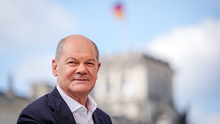 Olaf Scholz im Sommerinterview der ARD.