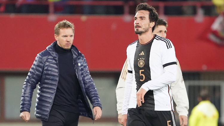 Julian Nagelsmann berief Mats Hummels nicht in den DFB-Kader für die EM.