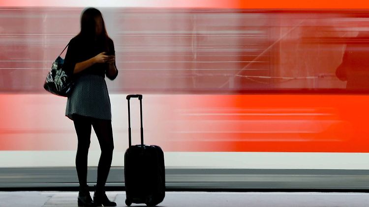 Die Bahn kommt - aber eben nicht immer pünktlich. 