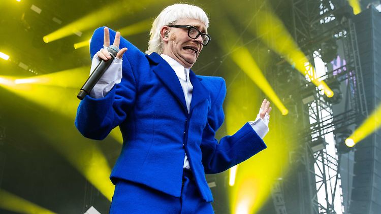 Hat mit dem ESC wohl noch nicht abgeschlossen: Joost Klein (bei seinem Auftritt auf dem Pinkpop-Festival am Wochenende).