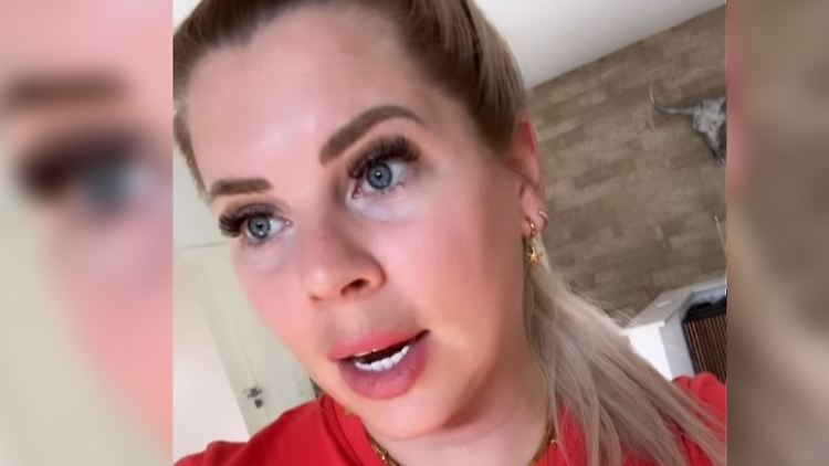 Jenny Frankhauser ist unglücklich mit ihrem Gewicht nach der Schwangerschaft.