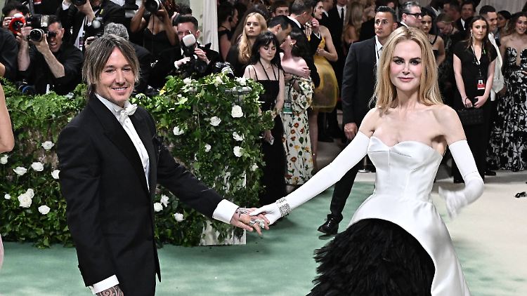Nicole Kidman und Ehemann Keith Urban im Mai bei der Met-Gala.
