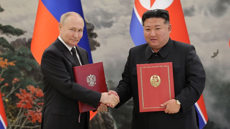 Es wird befürchtet, dass Nordkorea Russland beim Angriff auf die Ukraine immer stärker unterstützt.