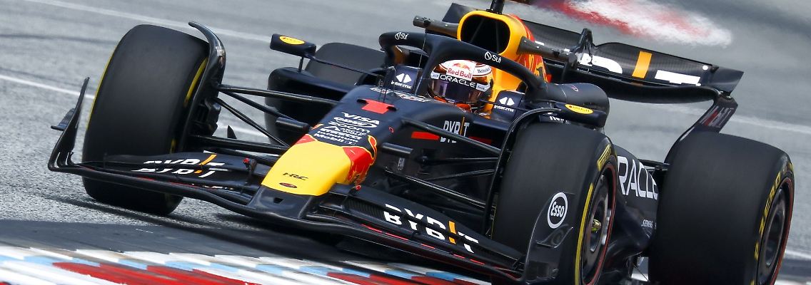 Max Verstappen startet beim Sprint in Österreich von der Pole.