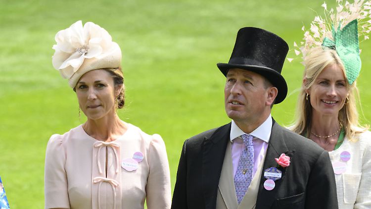Peter Phillips besucht gemeinsam mit Freundin Harriet Sperling das Pferderennen in Ascot.