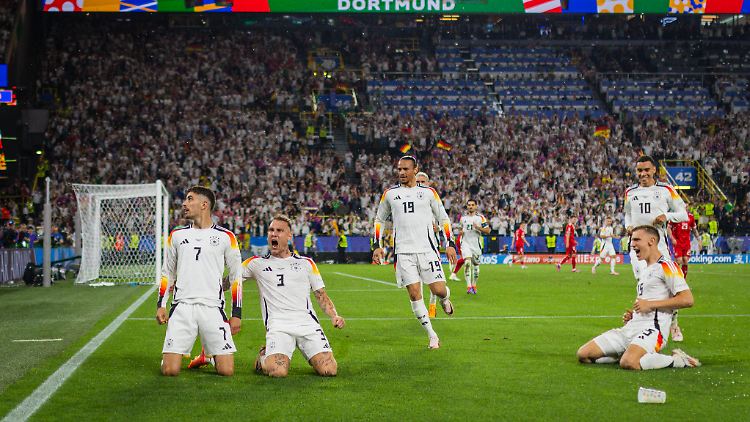 Grund zum Jubeln hat nicht nur das DFB-Team, sondern auch die TV-Sender.