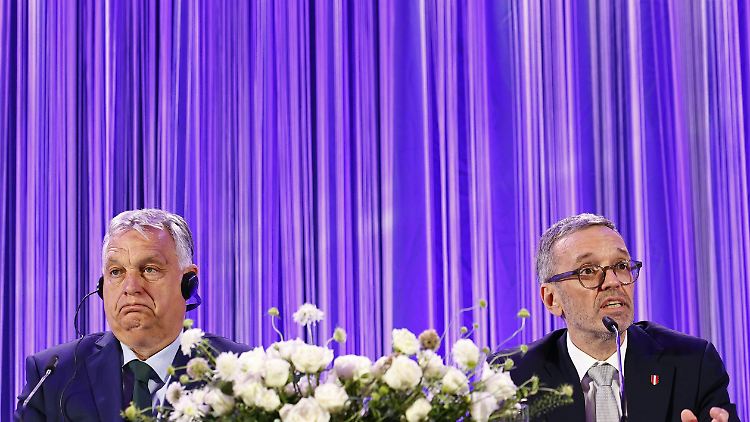 "Dann ist der Himmel unser Limit", prophezeit Ungarns Regierungschef Orban (l.).