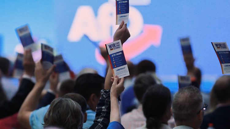 In Essen veranstaltet die AfD an diesem Wochenende einen Bundesparteitag.