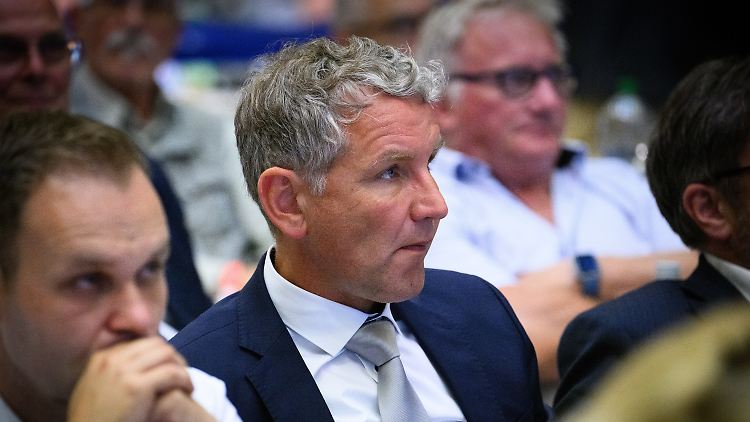Björn Höcke beim Parteitag in Essen.