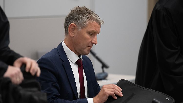 Sollte es zu einer Bewährungsstrafe kommen, darf er sich nichts mehr zuschulden kommen lassen: Björn Höcke.