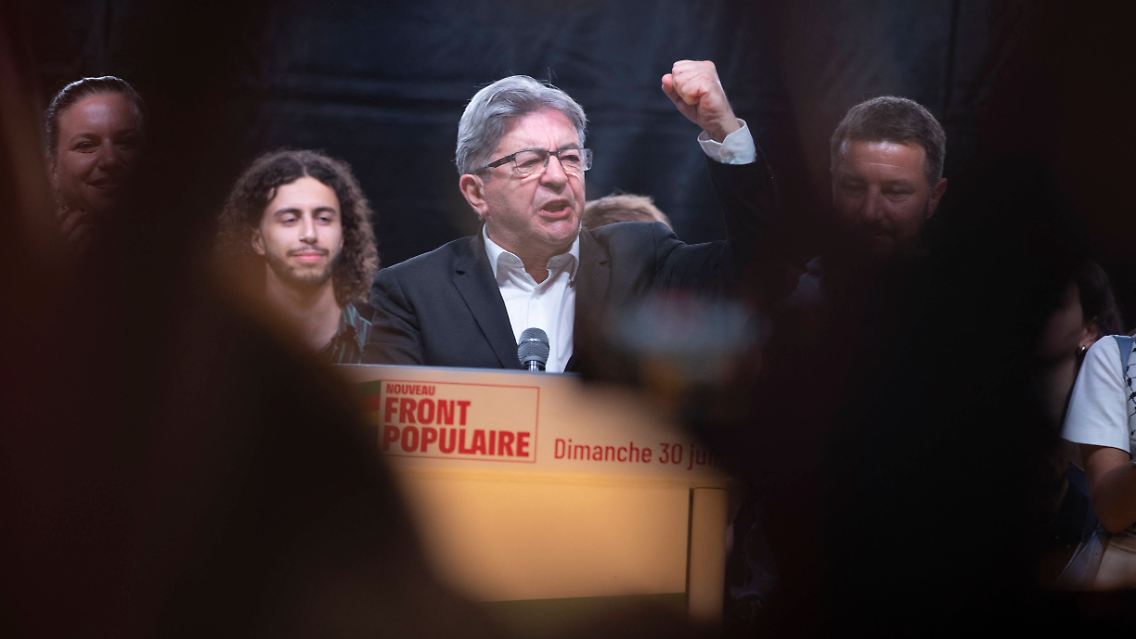 Jean-Luc Melenchon ist ein wichtiger Vertreter der linken Volksfront.