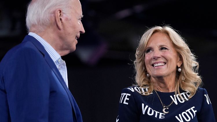 "Du kanntest alle Fakten" - Jill Biden unterstützt ihren Mann, wo es nur geht.