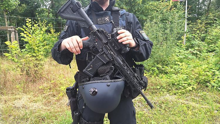 Die hessische Polizei ist Kunde bei heckler & Koch und nutzt das G38.