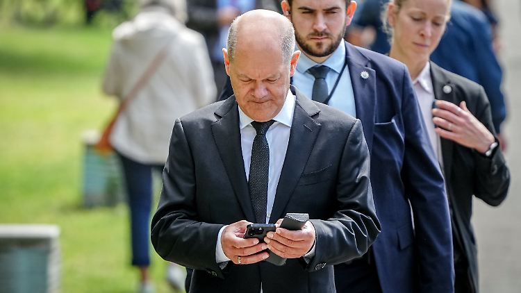 Bezieht klar Stellung gegen Le Pen: Bundeskanzler Scholz wünscht den Franzosen keine rechtspopulistische Regierung.