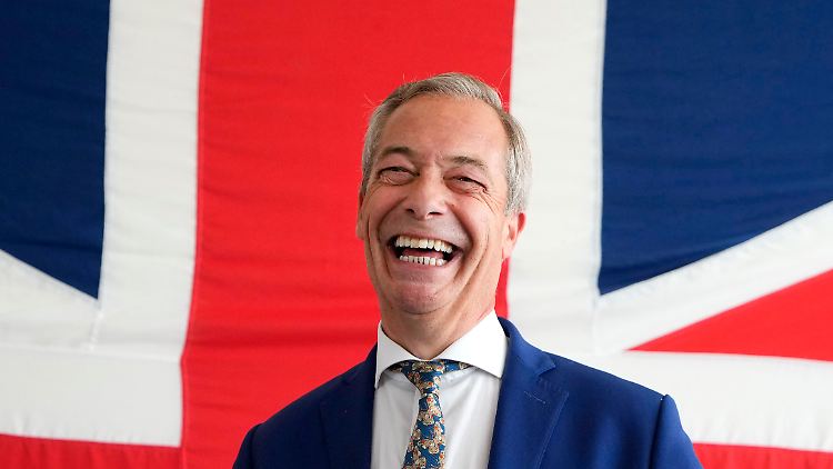 Nigel Farage dürfte mit seinen Rechtspopulisten nicht viele Mandate bekommen - noch nicht.