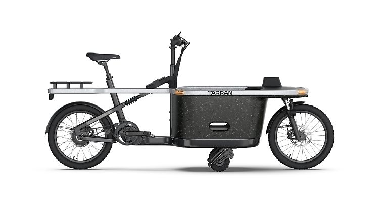 Das Tarran T1 Pro mit ausgefahrenen Stützrädern.