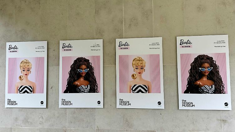 Das Design Museum in London zeigt bis 23. Februar 2025 in einer großen Barbie-Ausstellung die Designentwicklung der berühmtesten Puppe der Welt.