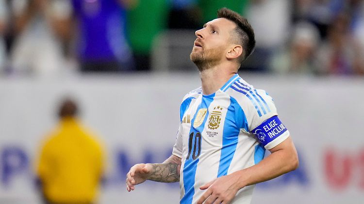 Wollte es beim Elfmeter offenbar zu genau machen: Lionel Messi.
