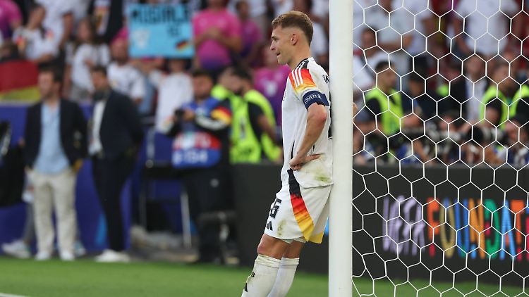 Joshua Kimmich wusste nach dem EM-Aus nicht wohin mit sich selbst.