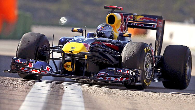 Auch im RB07 flott unterwegs: Formel-1-Weltmeister Sebastian Vettel.