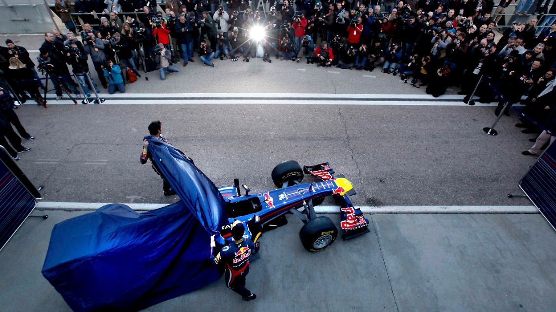 Großer Andrang herrschte bei der Red-Bull-Vorstellung.